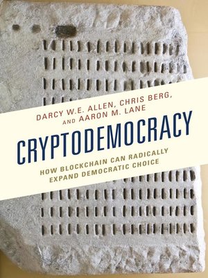 cover image of Cryptodemocracy